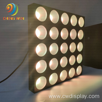 25pcs RGBW 4in1 COB Matrix Stage Light